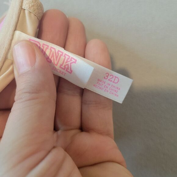 Victoria’s Secret PINK Nude Bra Size 32D - Picture 4 of 5